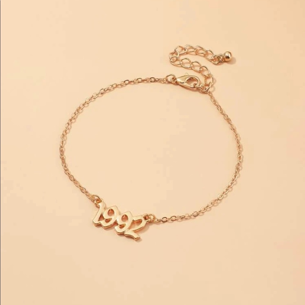 LAST ONE 1992 Birth Year Anklet or Bracelet - Picture 3 of 4